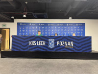  TRENING MINISTRANTÓW NA ENEA STADIONIE W POZNANIU 